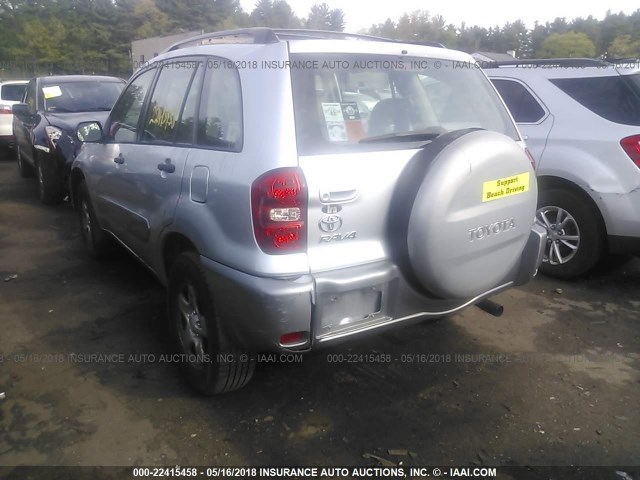 JTEHD20V756023435 - 2005 TOYOTA RAV4 SILVER photo 3