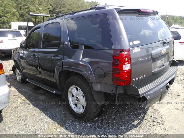 1GNUKBE02AR288706 - 2010 CHEVROLET TAHOE K1500 LT GRAY photo 6