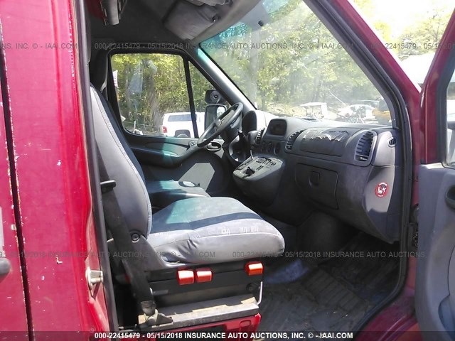 WD2PD644145624254 - 2004 SPRINTER 2500 SPRINTER  RED photo 5