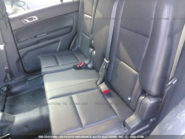 1FM5K8AR8FGB51420 - 2015 FORD EXPLORER POLICE INTERCEPTOR WHITE photo 8