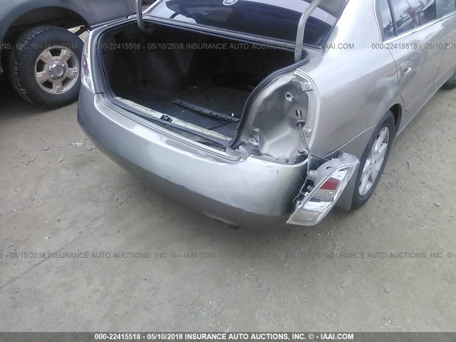 1N4AL11D84C187968 - 2004 NISSAN ALTIMA S/SL GRAY photo 6