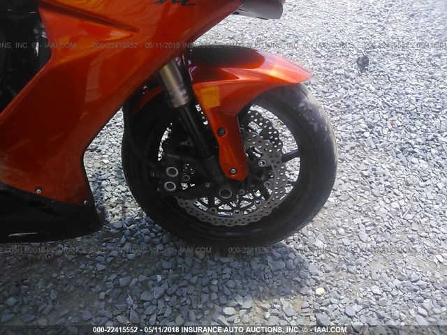 JKAZXCE179A023976 - 2009 KAWASAKI ZX1000 E ORANGE photo 5