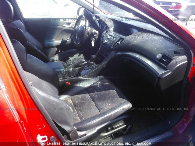 JH4CU2F81CC016168 - 2012 ACURA TSX SE RED photo 5