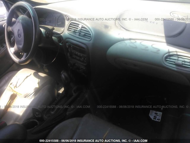 1G3NF52E51C265975 - 2001 OLDSMOBILE ALERO GLS 蓝色 照片 5