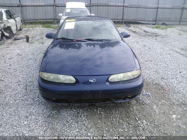 1G3NF52E51C265975 - 2001 OLDSMOBILE ALERO GLS 蓝色 照片 6