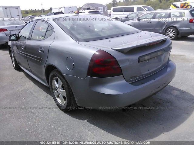 2G2WP552271178203 - 2007 PONTIAC GRAND PRIX GRAY photo 3