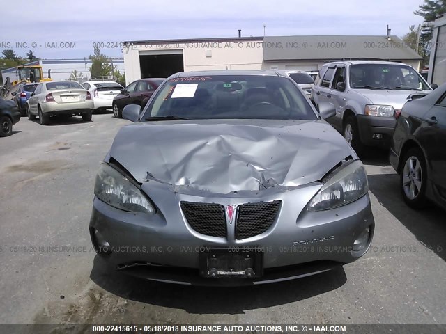 2G2WP552271178203 - 2007 PONTIAC GRAND PRIX GRAY photo 6