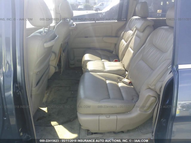 5FNRL38755B133735 - 2005 HONDA ODYSSEY EXL ნაცრისფერი ფოტო 8
