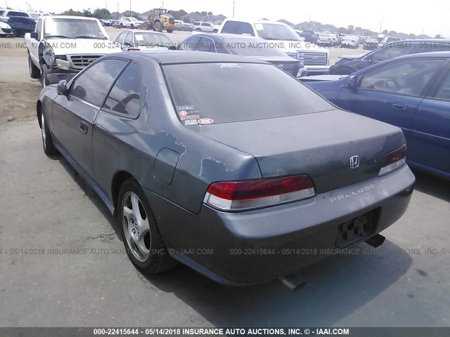 JHMBB6142VC011495 - 1997 HONDA PRELUDE GREEN photo 3