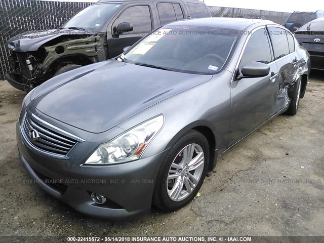 JN1CV6APXDM726429 - 2013 INFINITI G37 JOURNEY/SPORT SILVER photo 2