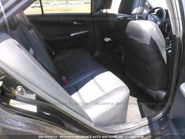 4T1BF1FK5EU856184 - 2014 TOYOTA CAMRY L/SE/LE/XLE 黑色 照片 8