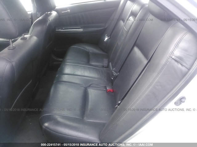 4T1BF30K52U514492 - 2002 TOYOTA CAMRY LE/XLE/SE SILVER photo 8