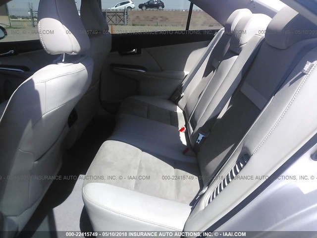 4T1BD1FK7CU060118 - 2012 TOYOTA CAMRY HYBRID/LE/XLE 银色 照片 8