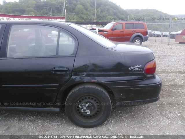 1G1ND52J23M666019 - 2003 CHEVROLET MALIBU BLACK photo 6