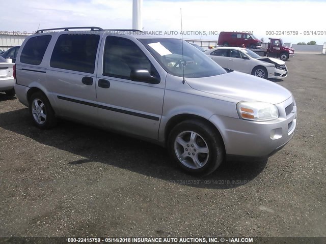 1GNDV23138D175051 - 2008 CHEVROLET UPLANDER LS SILVER photo 1