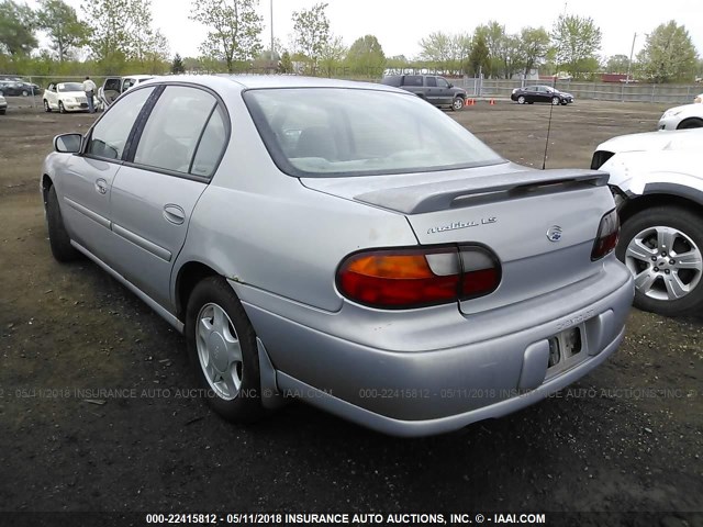 1G1NE52J5Y6256145 - 2000 CHEVROLET MALIBU LS 银色 照片 3