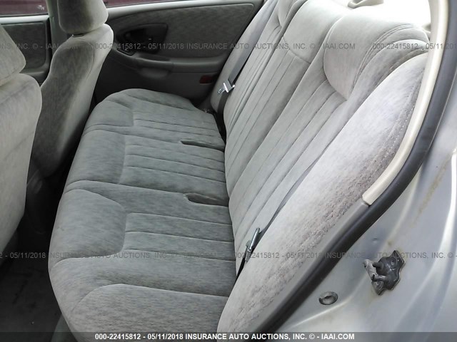 1G1NE52J5Y6256145 - 2000 CHEVROLET MALIBU LS 银色 照片 8