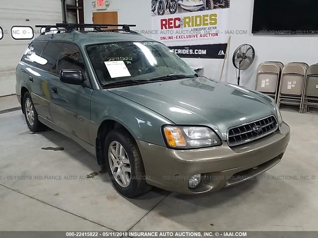 4S3BH675747637227 - 2004 SUBARU LEGACY OUTBACK AWP 棕色 照片 1