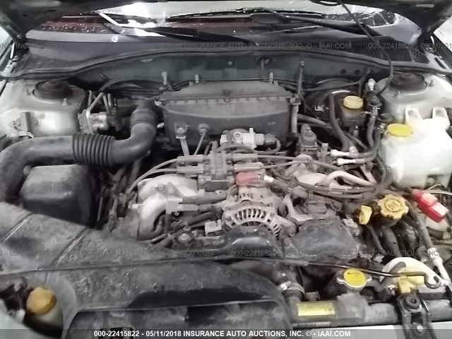 4S3BH675747637227 - 2004 SUBARU LEGACY OUTBACK AWP 棕色 照片 10