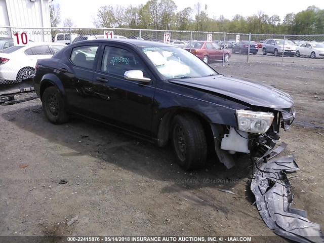 1B3CC4FB6AN168798 - 2010 DODGE AVENGER SXT BLACK photo 1