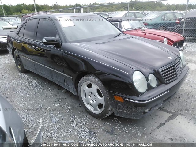 WDBJF70G6YA955561 - 2000 MERCEDES-BENZ E 430 BLACK photo 1