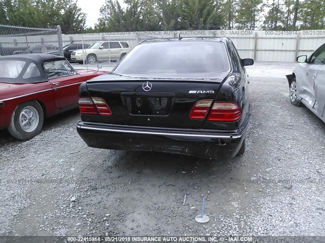 WDBJF70G6YA955561 - 2000 MERCEDES-BENZ E 430 BLACK photo 6