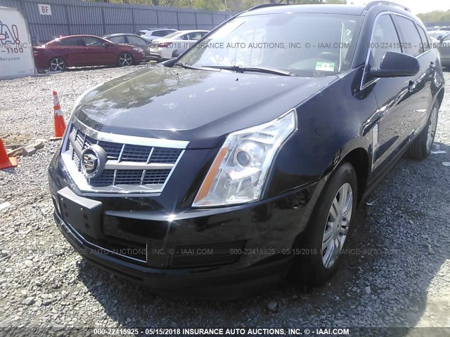 3GYFNGEY3AS583963 - 2010 CADILLAC SRX BLACK photo 2