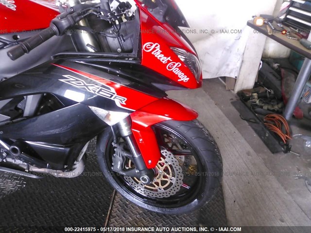 JKAZX4R15CA033476 - 2012 KAWASAKI ZX600 R RED photo 5