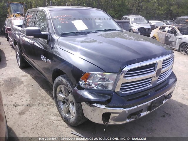 1C6RR7LT6GS150924 - 2016 RAM 1500 SLT BLACK photo 1