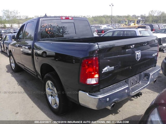 1C6RR7LT6GS150924 - 2016 RAM 1500 SLT BLACK photo 3