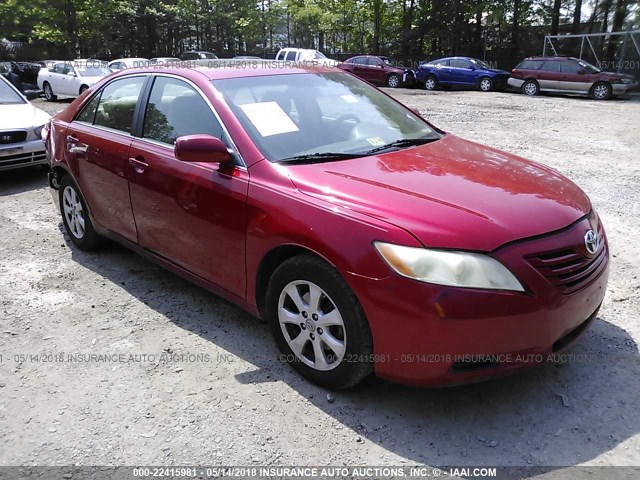 4T1BE46K79U281788 - 2009 TOYOTA CAMRY SE/LE/XLE Қызыл фото 1