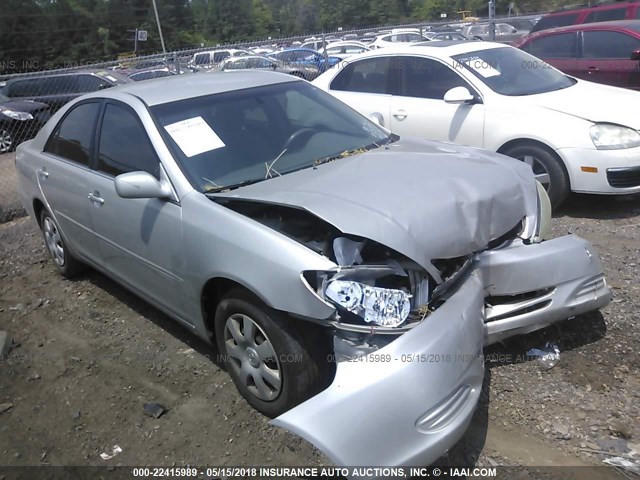 4T1BE32K03U763994 - 2003 TOYOTA CAMRY LE/XLE/SE SILVER photo 1