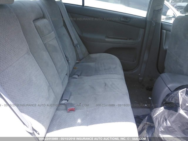 4T1BE32K03U763994 - 2003 TOYOTA CAMRY LE/XLE/SE SILVER photo 8