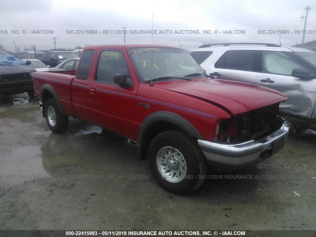 1FTZR15X6WPB42975 - 1998 FORD RANGER SUPER CAB RED photo 1