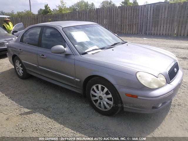 KMHWF35H25A143764 - 2005 HYUNDAI SONATA GLS/LX Pewter photo 1