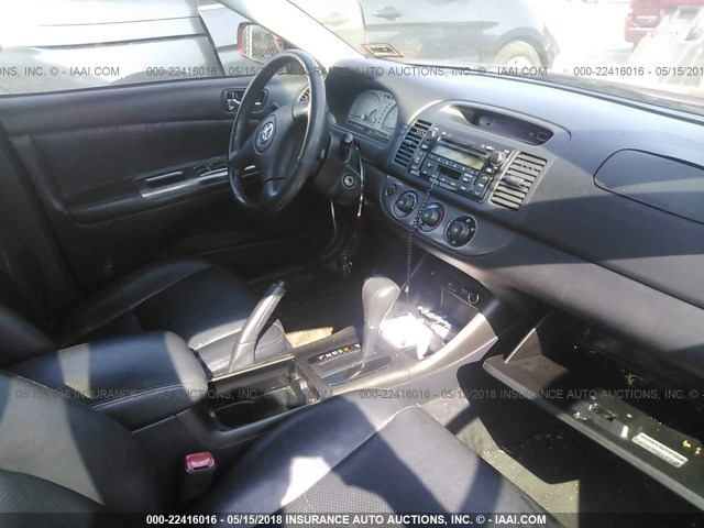 4T1BE30K54U273720 - 2004 TOYOTA CAMRY LE/XLE/SE 红色 照片 5