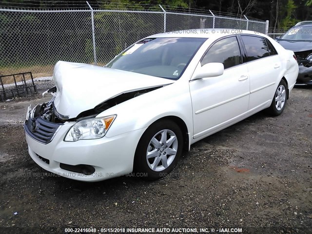 4T1BK3DB5AU367627 - 2010 TOYOTA AVALON XL/XLS/LIMITED WHITE photo 2