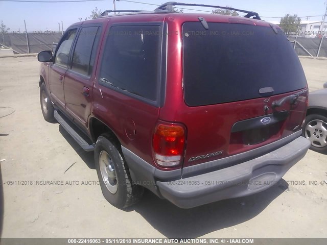 1FMZU62X1YUB67220 - 2000 FORD EXPLORER XLS RED photo 3