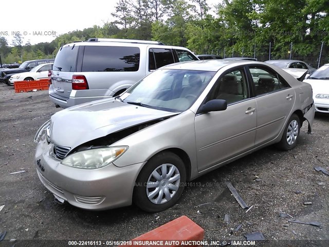 4T1BE32K96U656608 - 2006 TOYOTA CAMRY LE/XLE/SE ოქროსფერი ფოტო 2