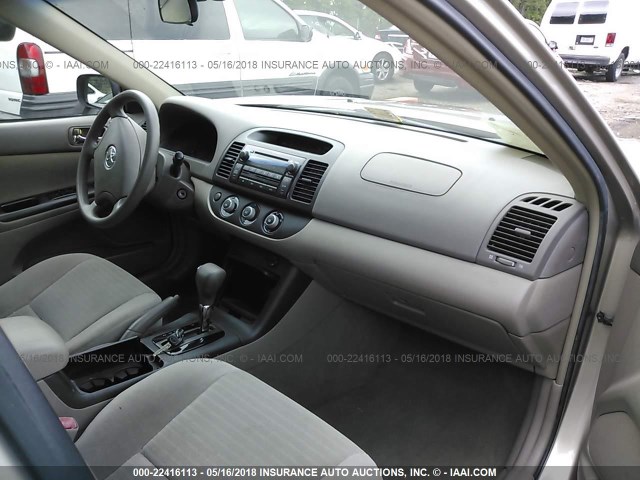4T1BE32K96U656608 - 2006 TOYOTA CAMRY LE/XLE/SE ოქროსფერი ფოტო 5