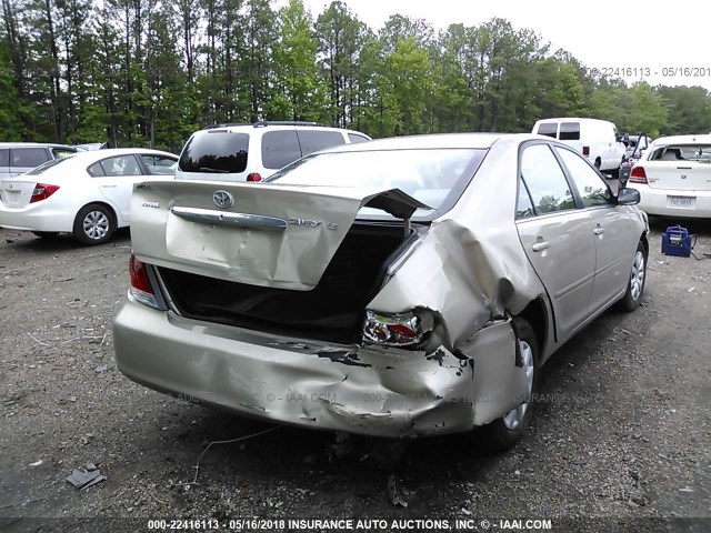 4T1BE32K96U656608 - 2006 TOYOTA CAMRY LE/XLE/SE ოქროსფერი ფოტო 6