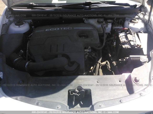 1G1ZE5E02AF173136 - 2010 CHEVROLET MALIBU LTZ 白色 照片 10