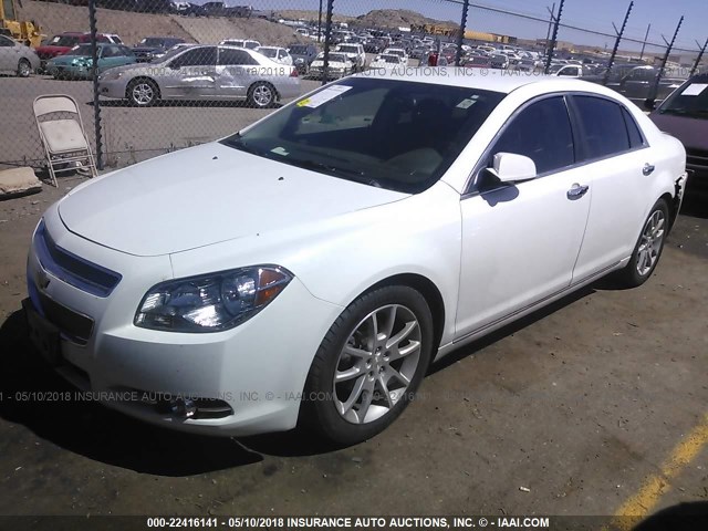 1G1ZE5E02AF173136 - 2010 CHEVROLET MALIBU LTZ 白色 照片 2