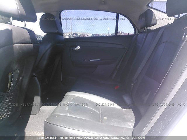 1G1ZE5E02AF173136 - 2010 CHEVROLET MALIBU LTZ 白色 照片 8