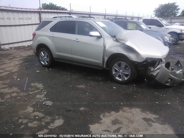 2GNFLFE37D6265624 - 2013 CHEVROLET EQUINOX LTZ TAN photo 1