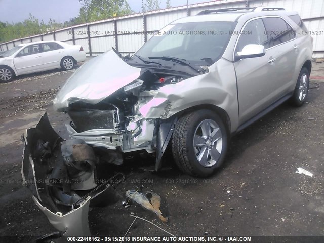 2GNFLFE37D6265624 - 2013 CHEVROLET EQUINOX LTZ TAN photo 6