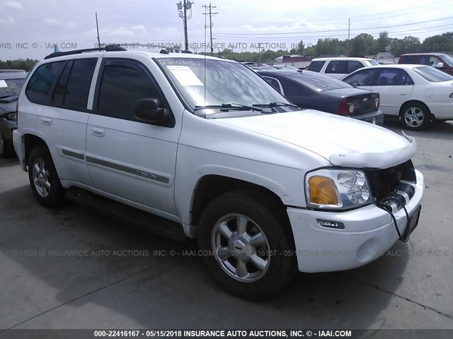 1GKDT13S752307239 - 2005 GMC ENVOY WHITE photo 1