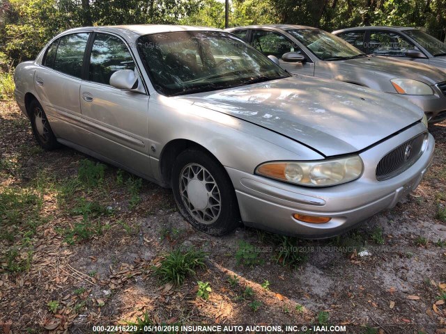 1G4HR54KX2U214857 - 2002 BUICK LESABRE LIMITED SILVER photo 1