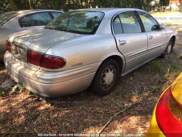 1G4HR54KX2U214857 - 2002 BUICK LESABRE LIMITED SILVER photo 4