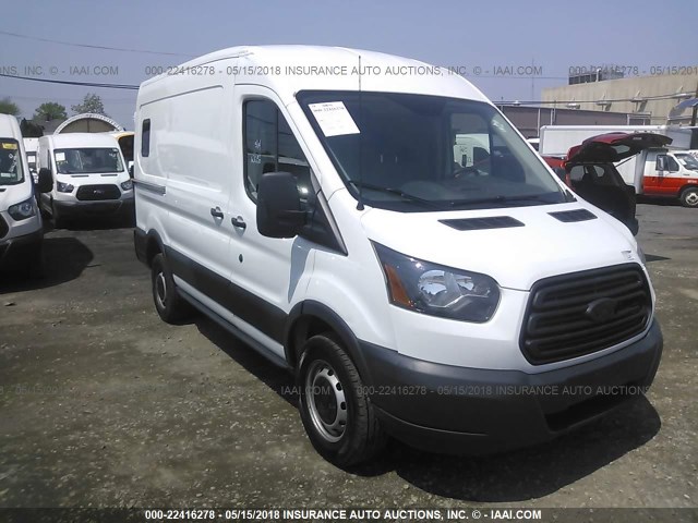 1FTYR1CM5FKA32954 - 2015 FORD TRANSIT T-250 WHITE photo 1